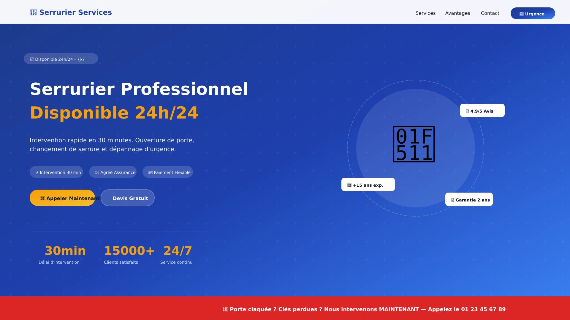 Redesign serrurier